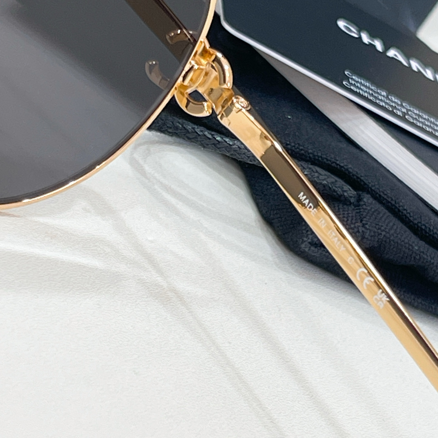 CHANE EL:2233 Size 56-16-145 Sunglasses view 9