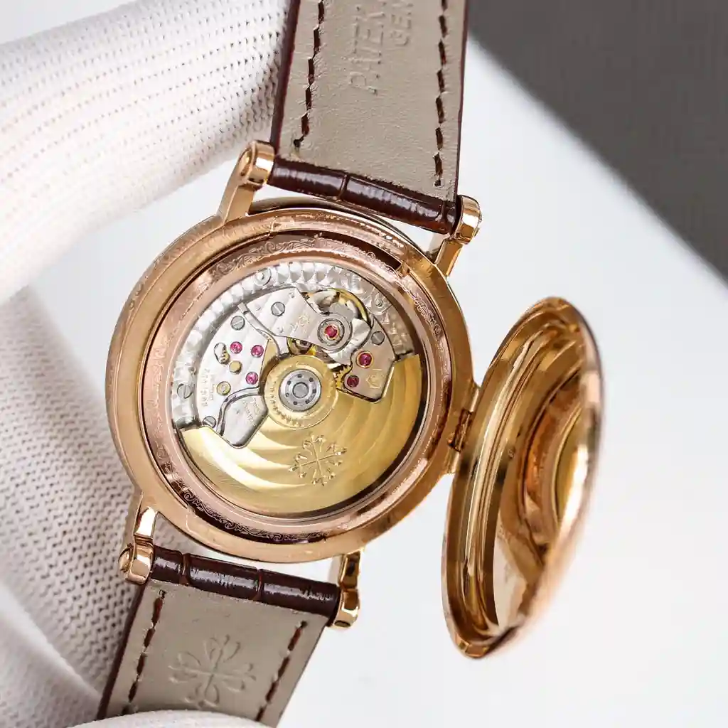 General Watches Patek Philippe Patek@Philippe watch men's watch with original fully automatic mechanical movement top 316 stainless steel case strap mineral super mirror diameter 38mm KK012500 view 3