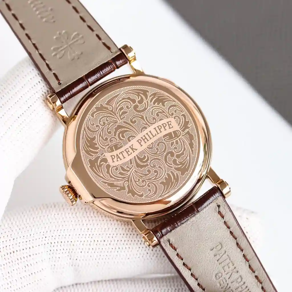 General Watches Patek Philippe Patek@Philippe watch men's watch with original fully automatic mechanical movement top 316 stainless steel case strap mineral super mirror diameter 38mm KK012500 view 4