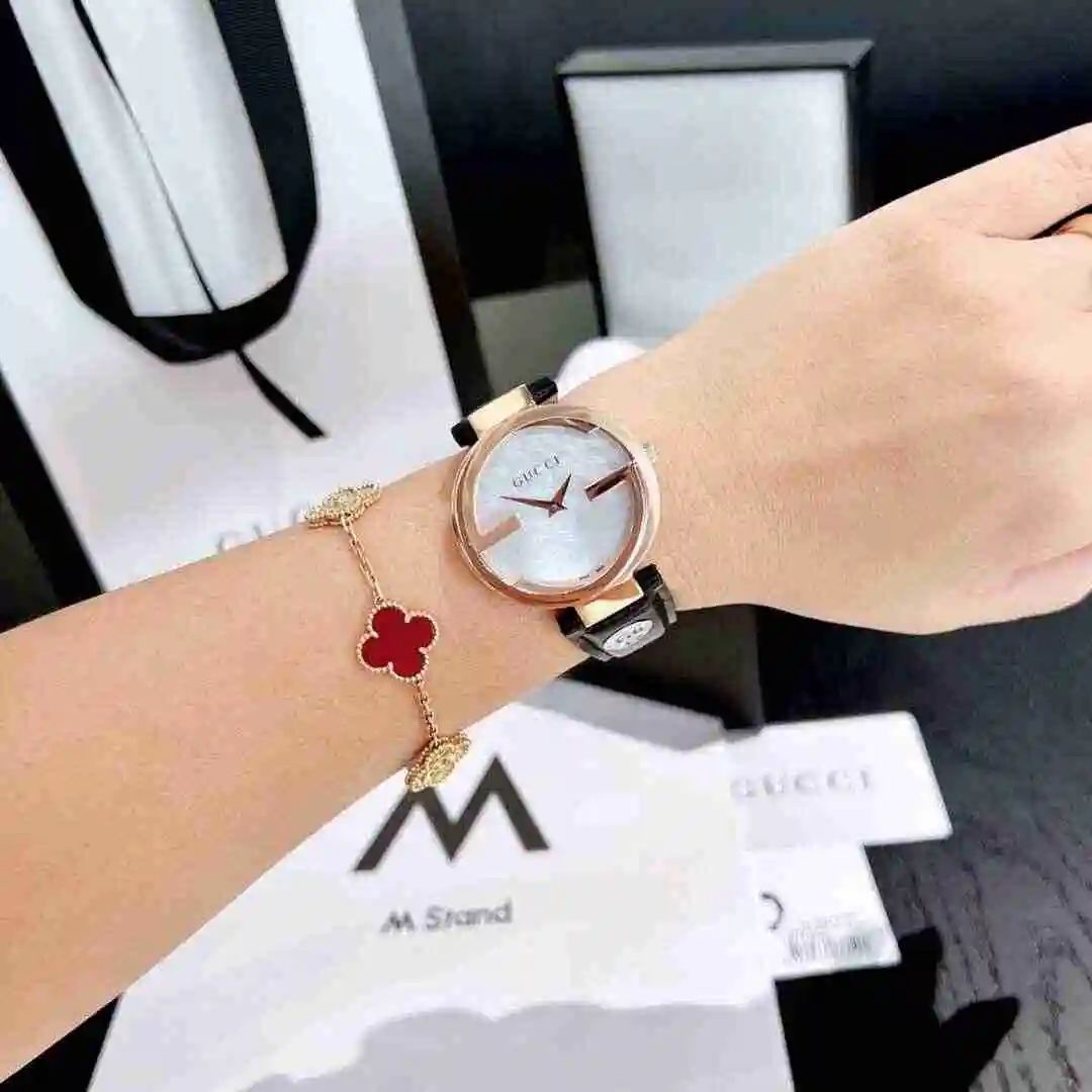General Watches GUCCI Gucci Watch Women's Watch Paired with Original Fully Automatic Mechanical Movement Top Grade 316 Precision Steel Case with Mineral Super Strong Mirror Diameter 37mm KK03250 3 view 4