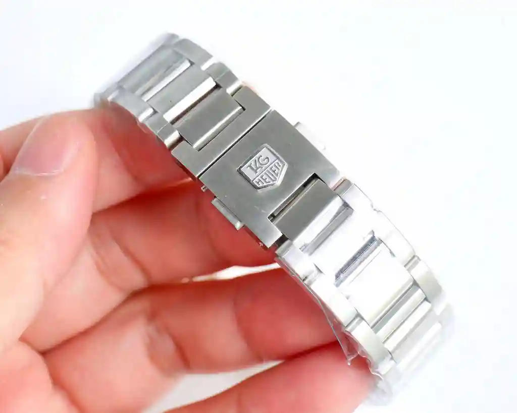 General Watches Tiger @ Tag Heuer men's watch with original fully automatic mechanical movement top 316 stainless steel case strap mineral super mirror diameter 40mm KK09800 3 view 2
