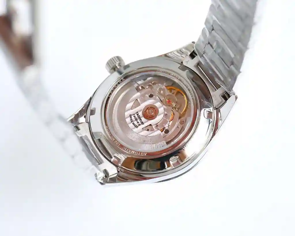 General Watches Tiger @ Tag Heuer men's watch with original fully automatic mechanical movement top 316 stainless steel case strap mineral super mirror diameter 40mm KK09800 3 view 3
