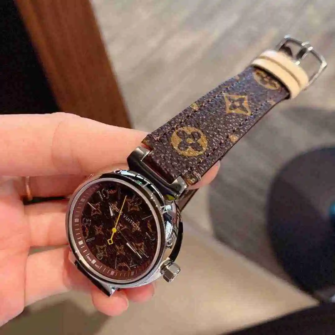 General Watches LV watch for women with original fully automatic mechanical movement, top grade 316 precision steel case with mineral super strong mirror diameter 33mm KK02550 6 view 4