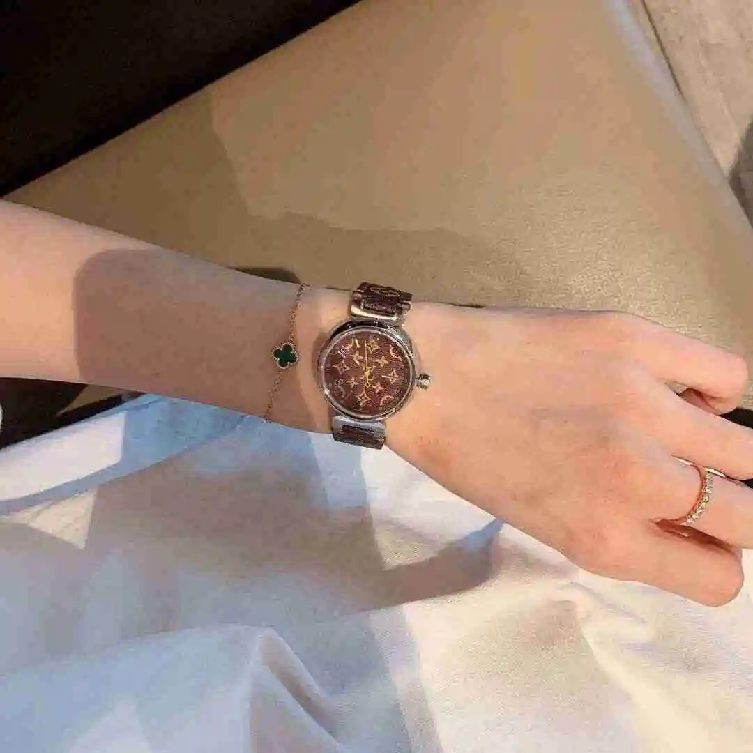 General Watches LV watch for women with original fully automatic mechanical movement, top grade 316 precision steel case with mineral super strong mirror diameter 33mm KK02550 6 view 6