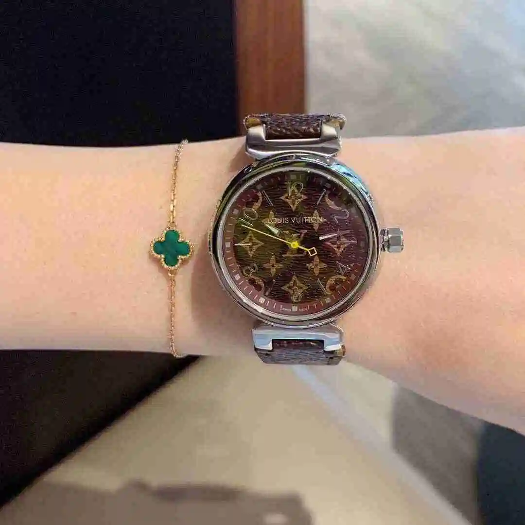 General Watches LV watch for women with original fully automatic mechanical movement, top grade 316 precision steel case with mineral super strong mirror diameter 33mm KK02550 6 view 7