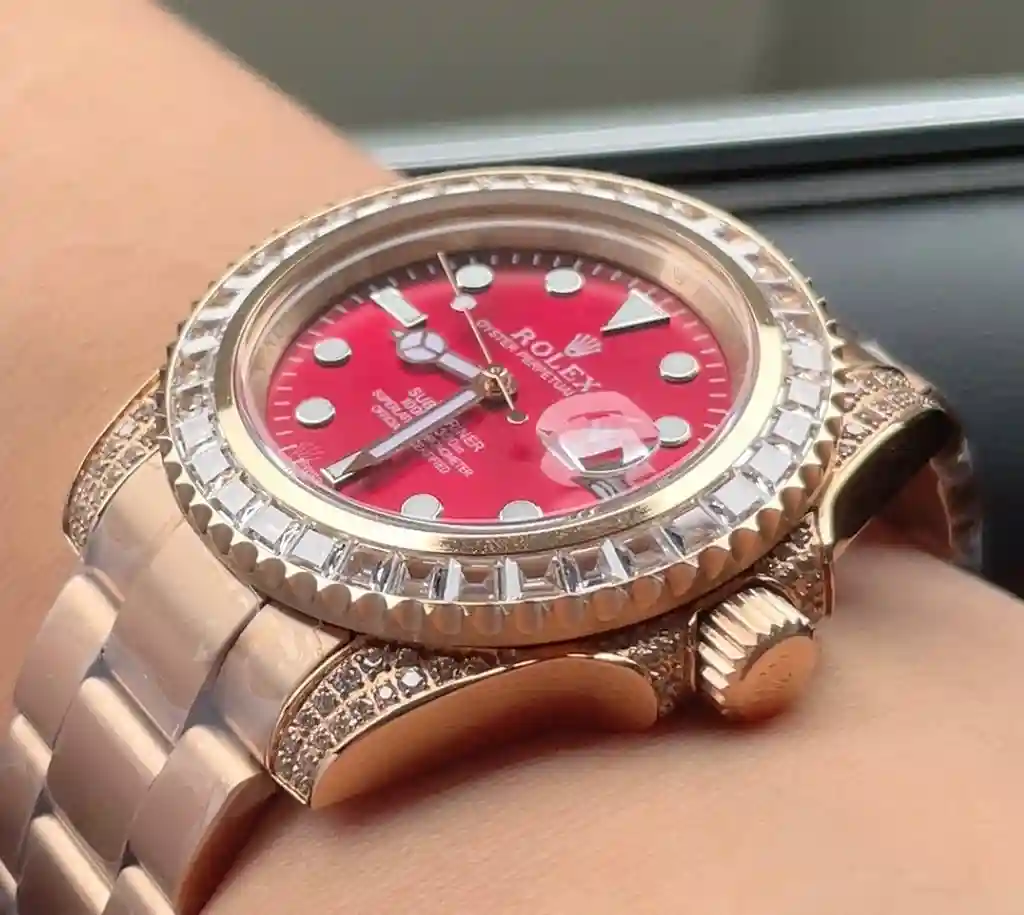General Watches Original order customized new Rolex men's watch with original fully automatic mechanical movement, top 316 stainless steel case and strap, mineral super mirror, diameter 40mm DMA8804750 view 3