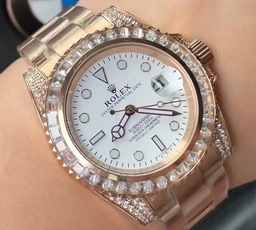 General Watches Original order customized new Rolex men's watch with original fully automatic mechanical movement, top 316 stainless steel case and strap, mineral super mirror, diameter 40mm DMA8804750 view 7