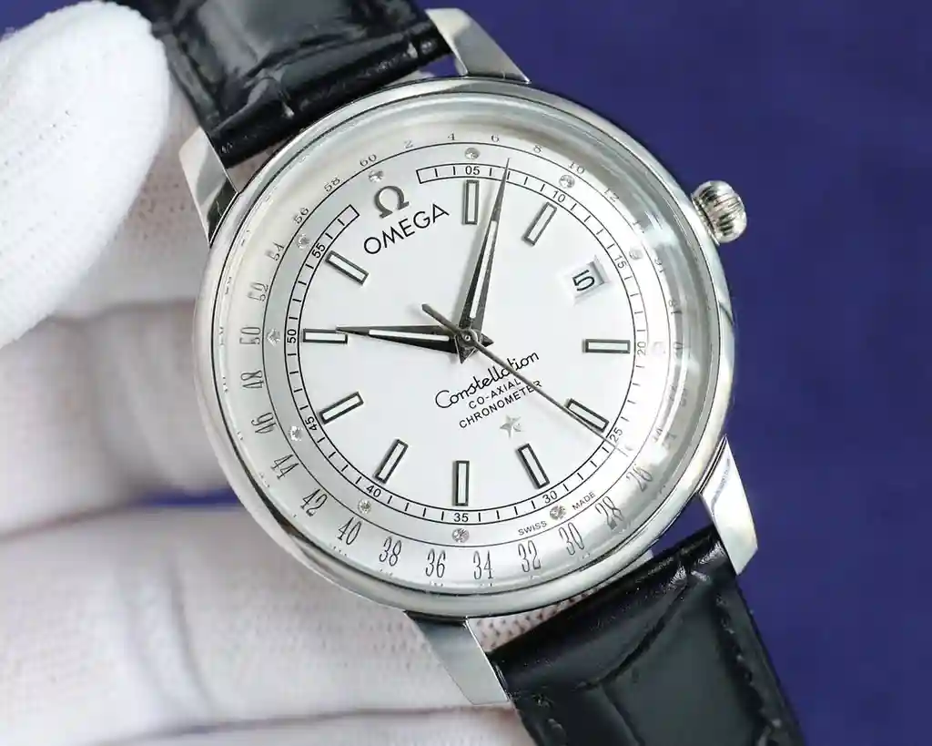 General Watches Omega white 1 gold 1250 Watch view 9