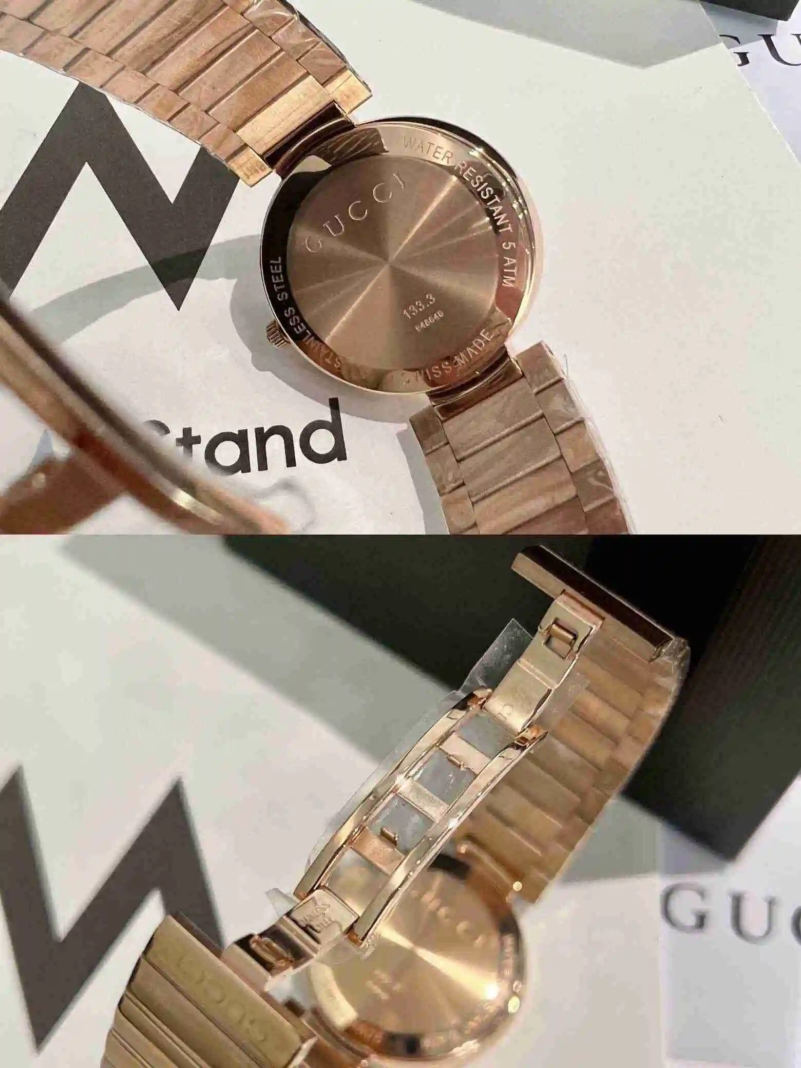 General Watches GUCCI Gucci Watch Women's Watch Paired with Original Fully Automatic Mechanical Movement Top Grade 316 Precision Steel Case with Mineral Super Strong Mirror Diameter 37mm KK03450 2 view 2