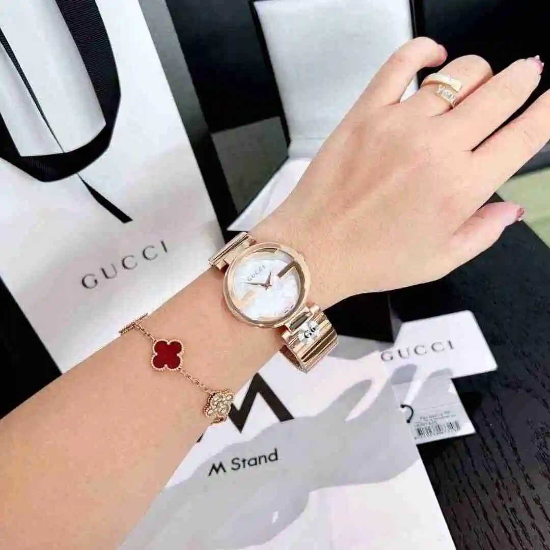 General Watches GUCCI Gucci Watch Women's Watch Paired with Original Fully Automatic Mechanical Movement Top Grade 316 Precision Steel Case with Mineral Super Strong Mirror Diameter 37mm KK03450 2 view 3