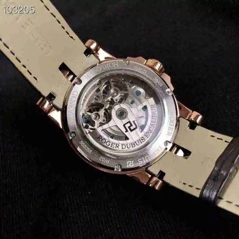General Watches Roger Dubo White 520 Rose Black 540 Watch view 4