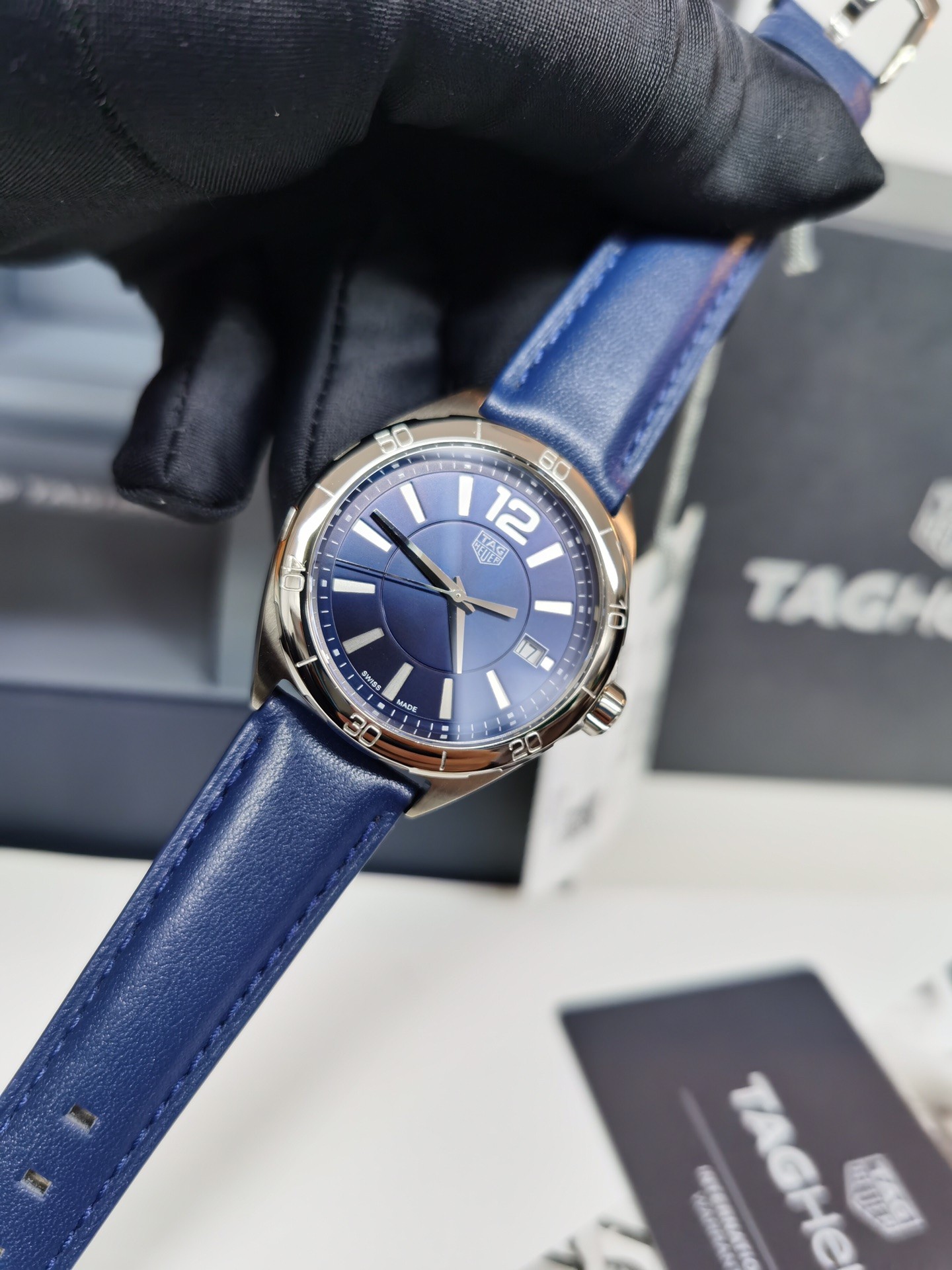 TAG Heuer Formula 1 Blue Dial Stainless Steel Quartz 35mm Watch view 1
