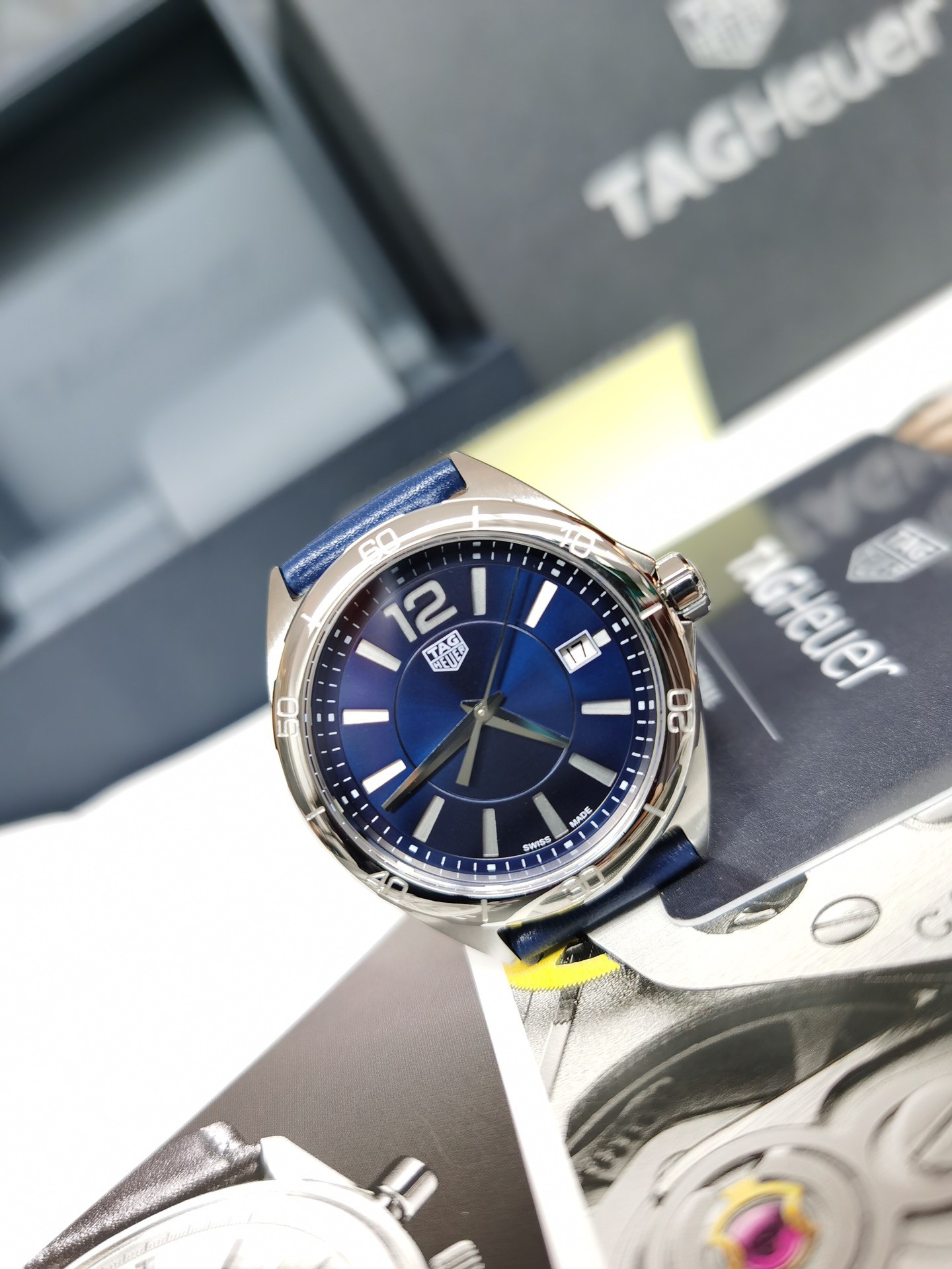 TAG Heuer Formula 1 Blue Dial Stainless Steel Quartz 35mm Watch view 3