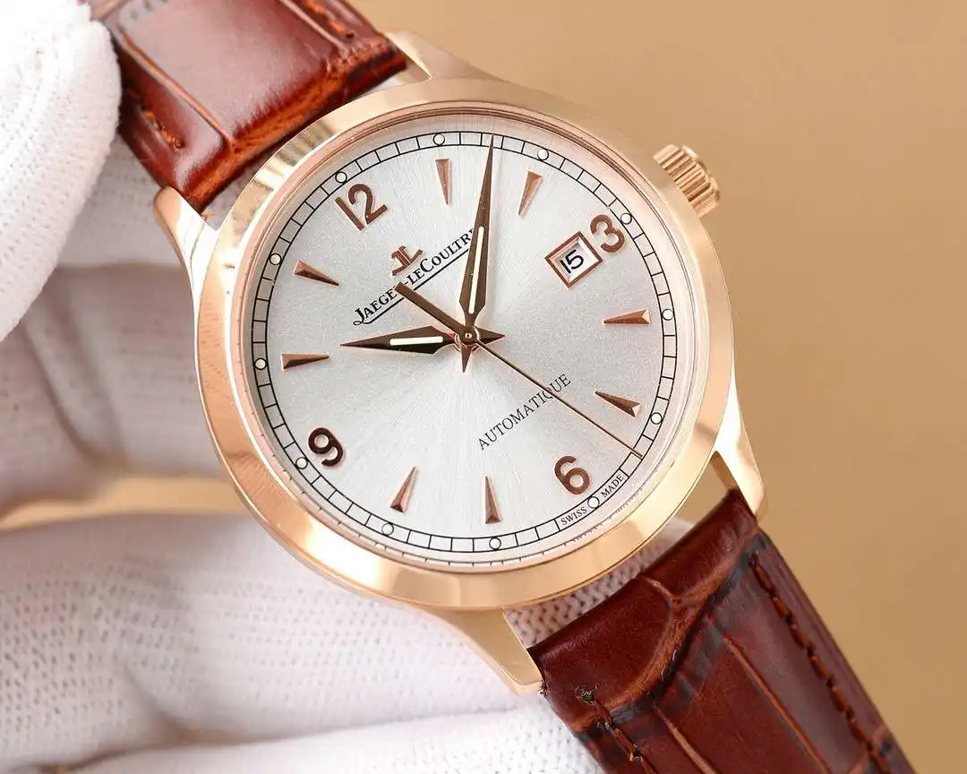 General Watches Jaeger-LeCoultre Watch JI@ men's watch with original fully automatic mechanical movement, top-grade 316 stainless steel case and strap, mineral super mirror, diameter 40mm KK05450 view 7