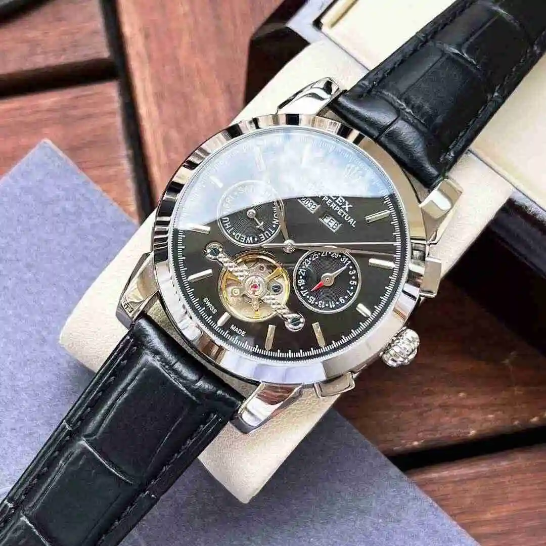 General Watches Rolex Watch Men's Watch Paired with Original Fully Automatic Mechanical Movement Top Grade 316 Precision Steel Case with Mineral Super Strong Mirror Diameter 42mm KK05250 view 4