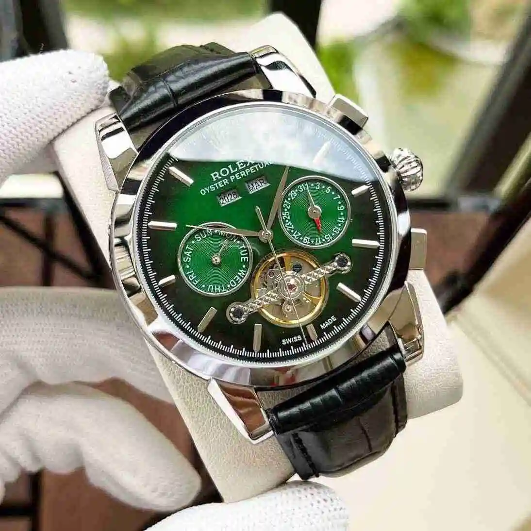 General Watches Rolex Watch Men's Watch Paired with Original Fully Automatic Mechanical Movement Top Grade 316 Precision Steel Case with Mineral Super Strong Mirror Diameter 42mm KK05250 view 5