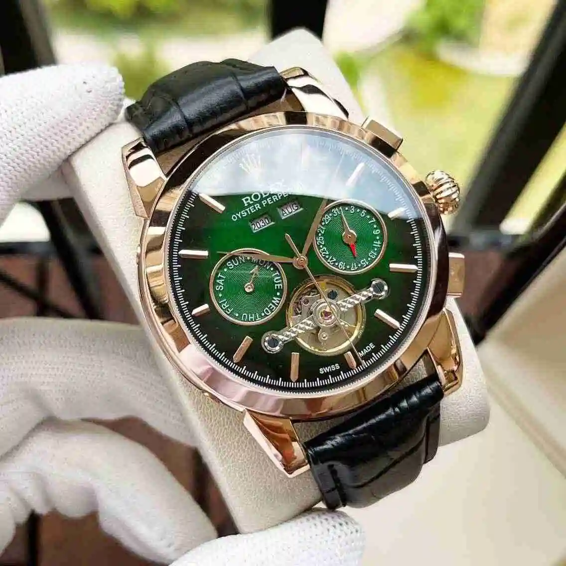 General Watches Rolex Watch Men's Watch Paired with Original Fully Automatic Mechanical Movement Top Grade 316 Precision Steel Case with Mineral Super Strong Mirror Diameter 42mm KK05250 view 6