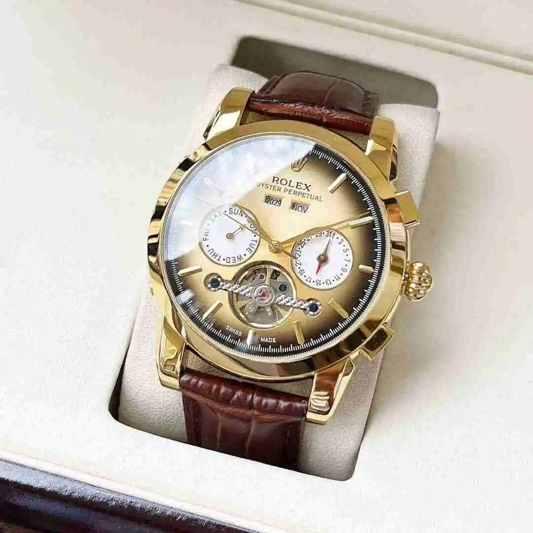 General Watches Rolex Watch Men's Watch Paired with Original Fully Automatic Mechanical Movement Top Grade 316 Precision Steel Case with Mineral Super Strong Mirror Diameter 42mm KK05250 view 9