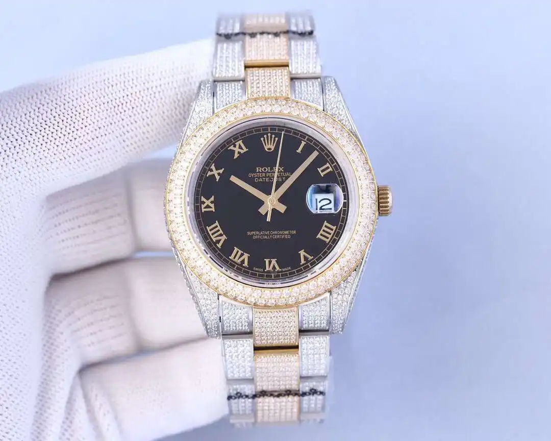 General Watches Rolex watch men's watch with original fully automatic mechanical movement top 316 stainless steel case strap mineral super mirror diameter 41mm KK09800 5 view 4