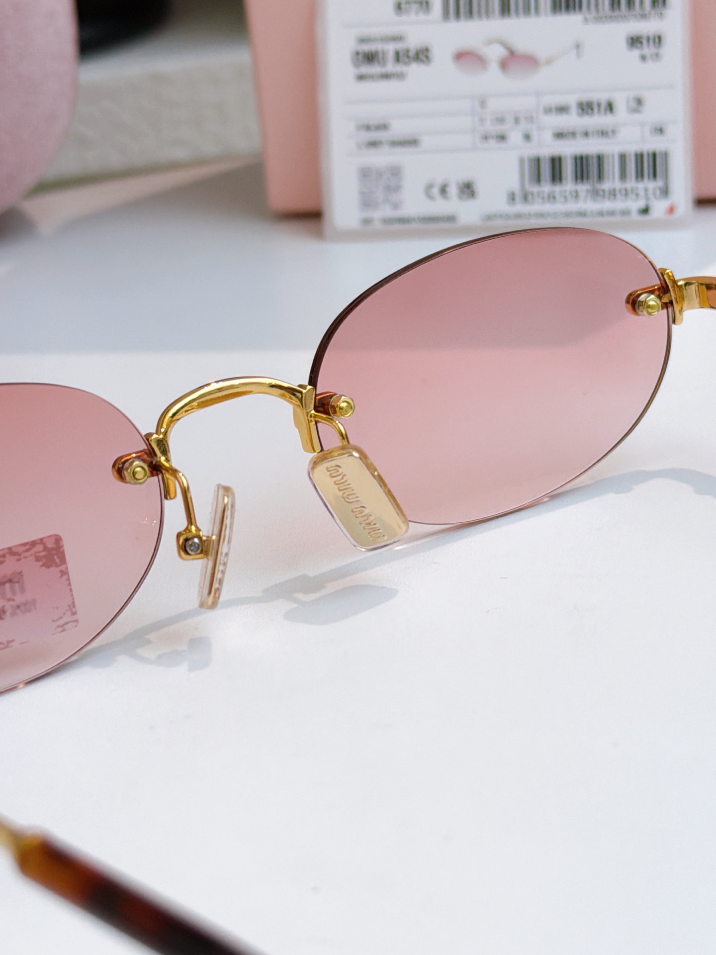 Miu Miu MIU MI EL:MUA54 Size 51-20-130 Sunglasses view 6