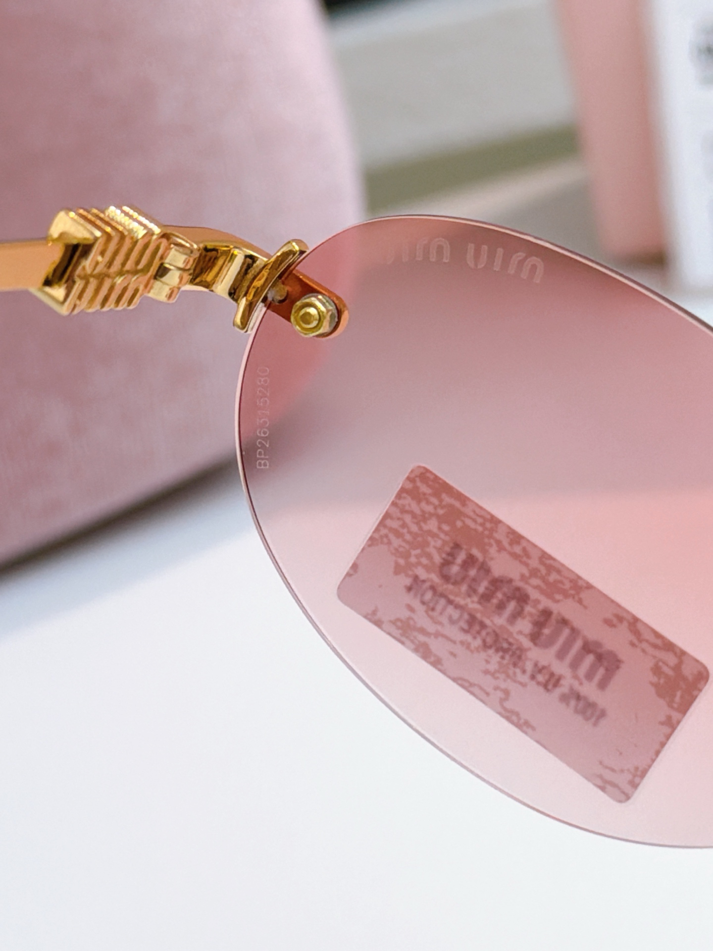 Miu Miu MIU MI EL:MUA54 Size 51-20-130 Sunglasses view 7