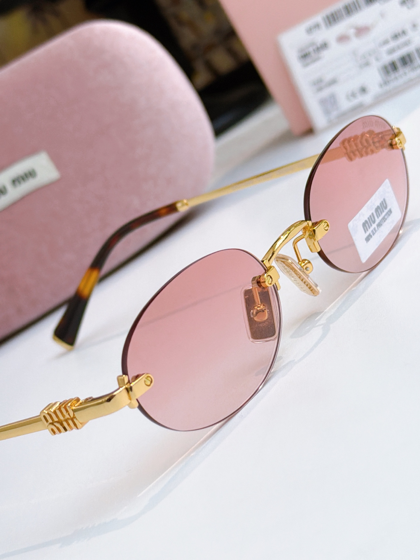 Miu Miu MIU MI EL:MUA54 Size 51-20-130 Sunglasses view 8