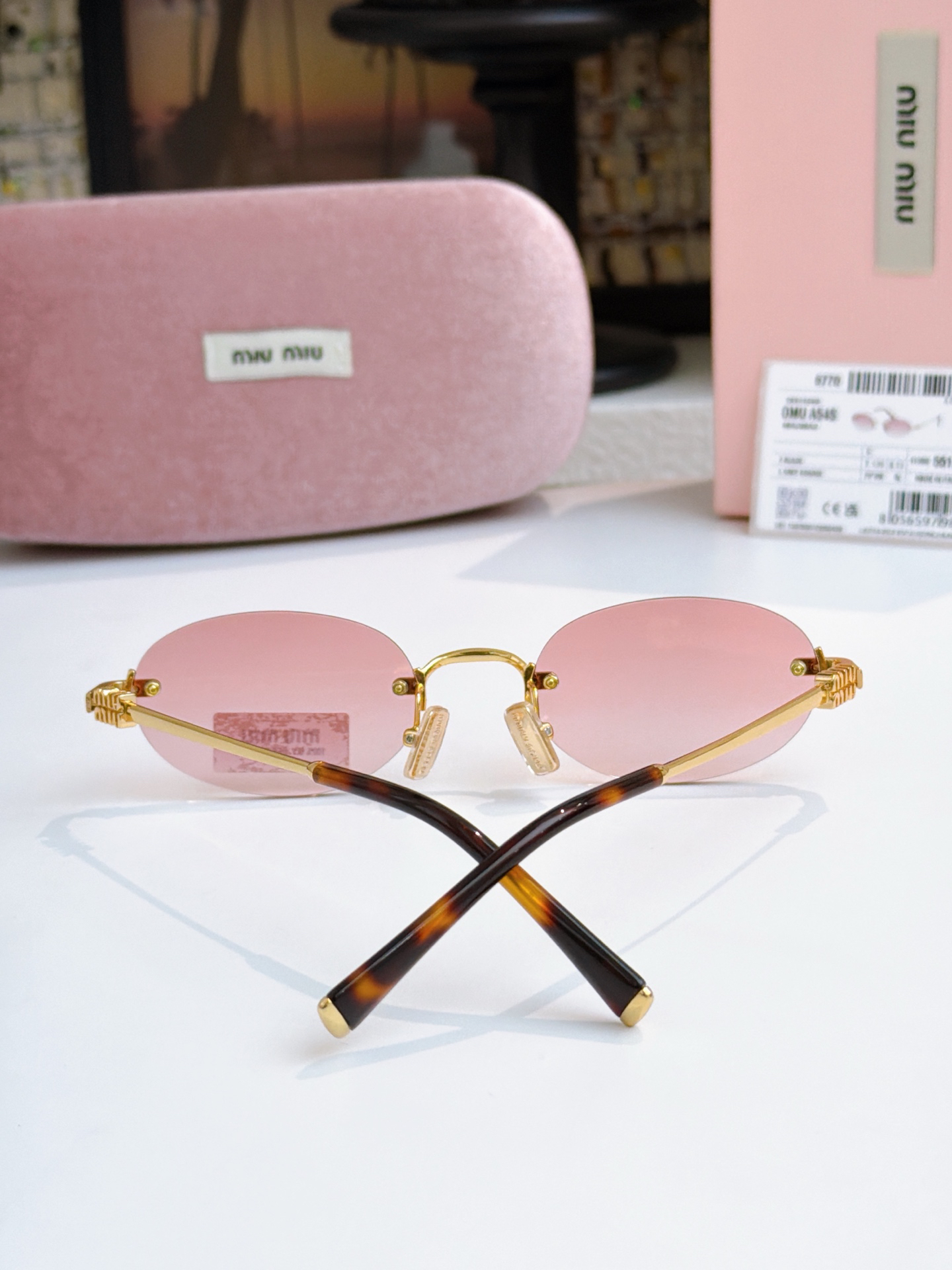 Miu Miu MIU MI EL:MUA54 Size 51-20-130 Sunglasses view 9