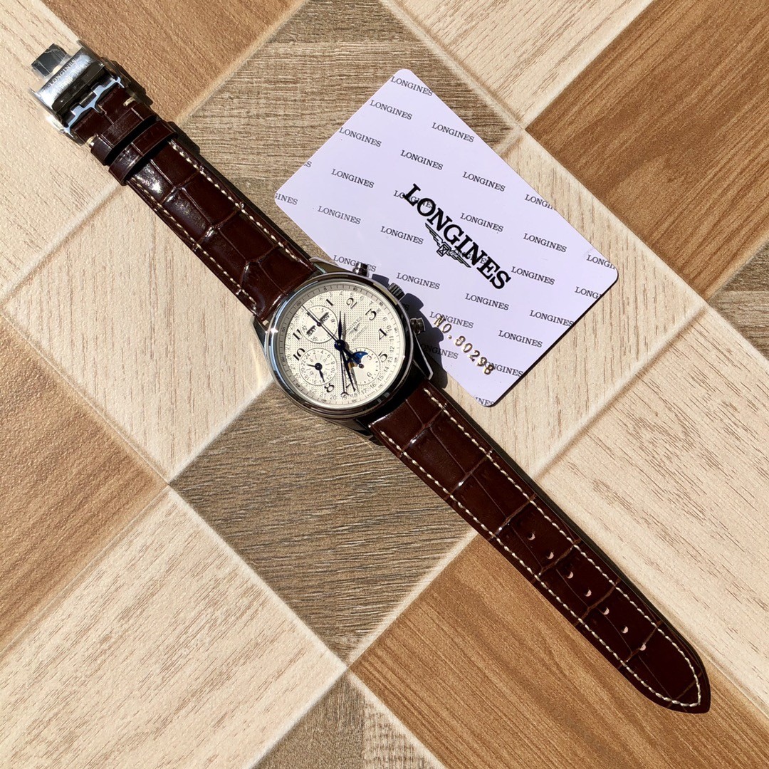 Longines Stainless Steel Chronograph 42mm Watch view 2