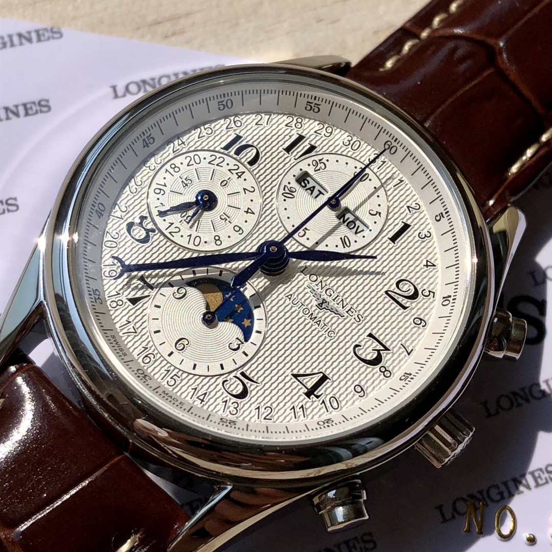 Longines Stainless Steel Chronograph 42mm Watch view 6