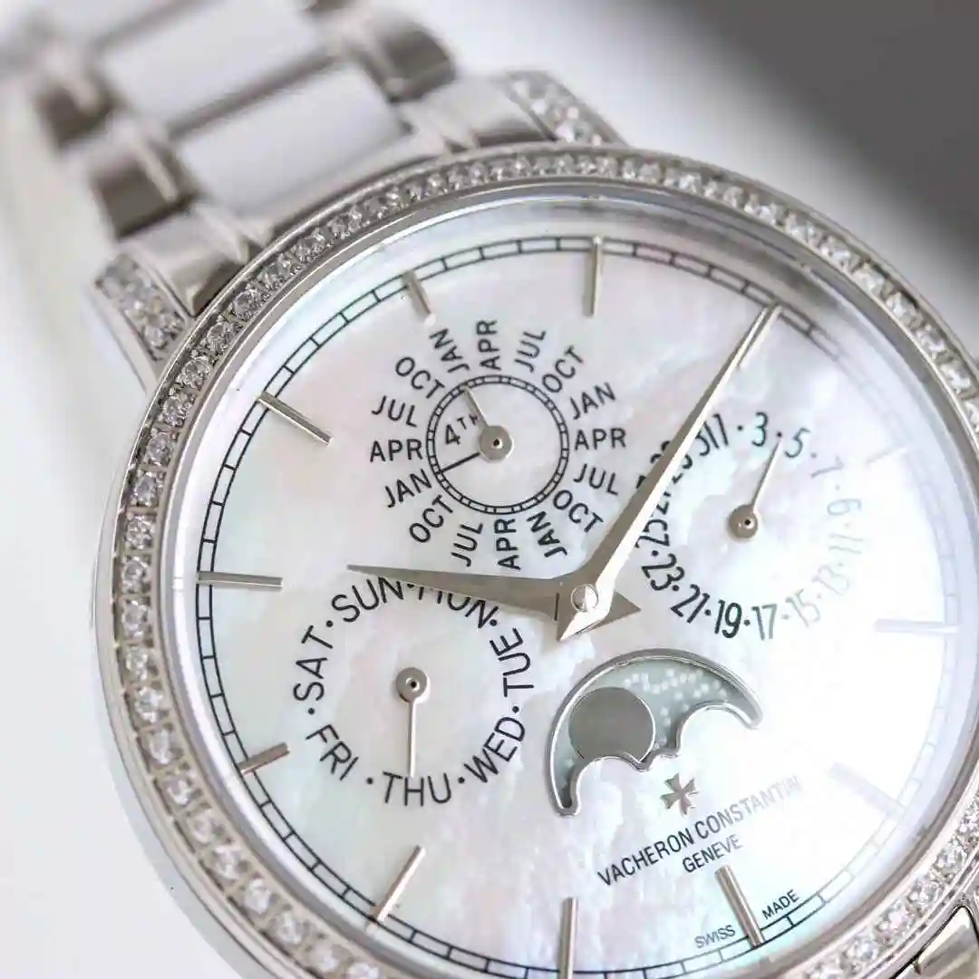 General Watches Vacheron Constantin Jiangshi Dandun Watch Women's Watch Paired with Original Fully Automatic Mechanical Movement Top Grade 316 Precision Steel Case with Mineral Super Strong Mirror Diameter 36mm kk015500 view 5