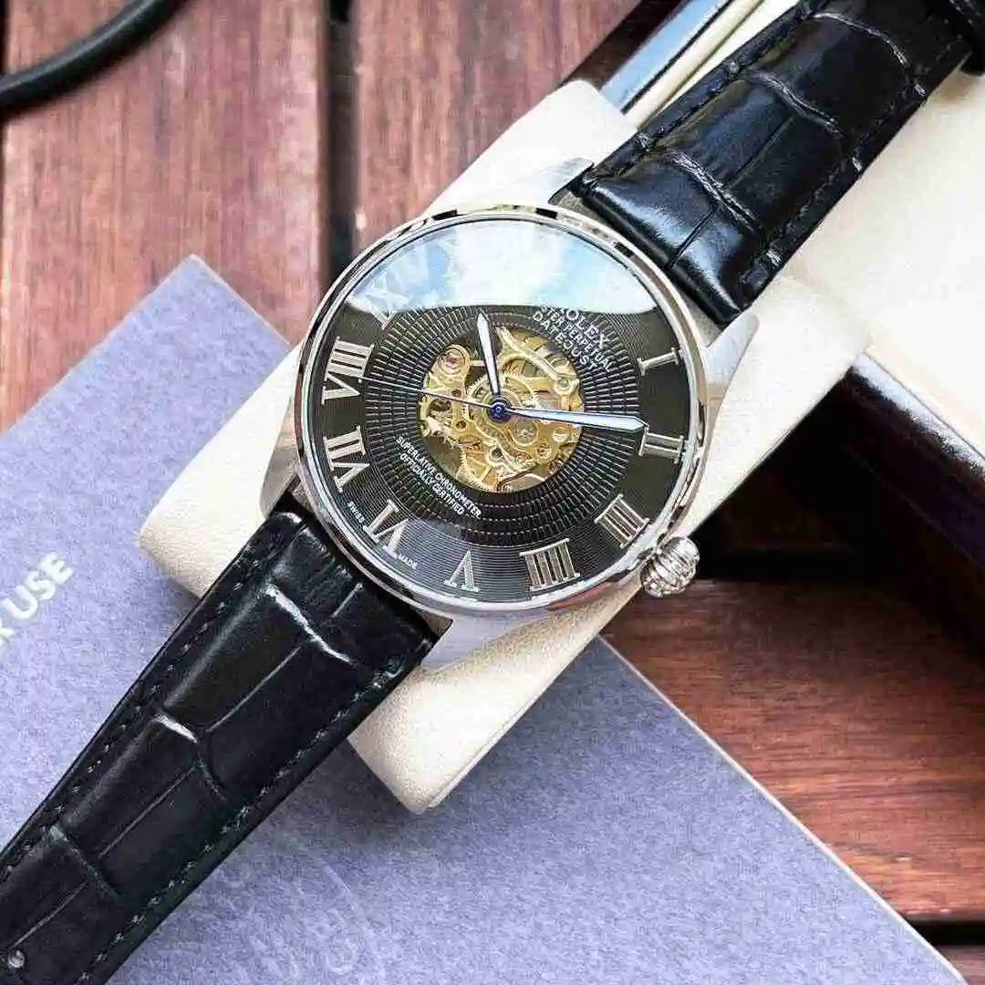 General Watches Rolex Watch Men's Watch Paired with Original Fully Automatic Mechanical Movement Top Grade 316 Precision Steel Case with Mineral Super Strong Mirror Diameter 42mm KK04850 view 3
