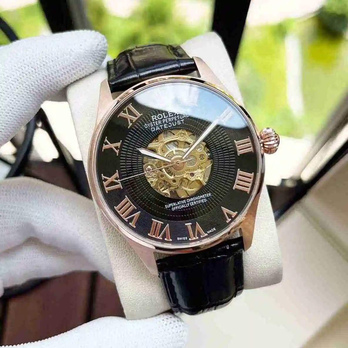 General Watches Rolex Watch Men's Watch Paired with Original Fully Automatic Mechanical Movement Top Grade 316 Precision Steel Case with Mineral Super Strong Mirror Diameter 42mm KK04850 view 6