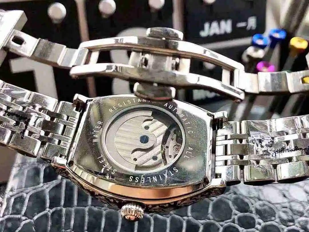 General Watches Vacheron Constantin Jiangshi Danton Watch Men's Watch Paired with Original Fully Automatic Mechanical Movement, Top Grade 316 Precision Steel Case with Mineral Super Strong Mirror Diameter 42mm KK05650 view 4