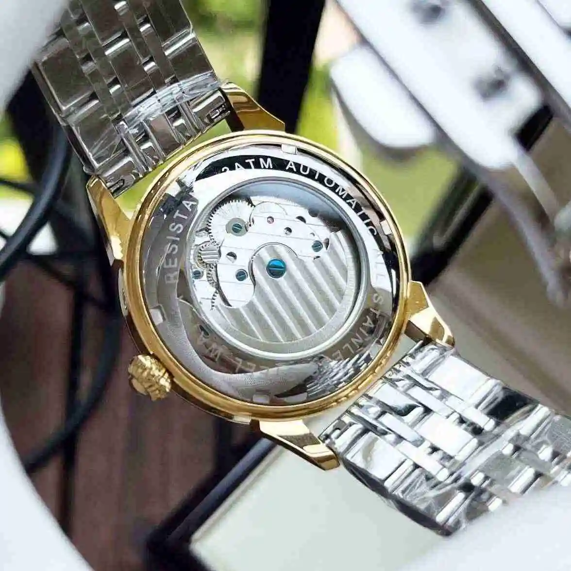 General Watches Patek Philippe Watch Men's Watch Paired with Original Fully Automatic Mechanical Movement Top Grade 316 Precision Steel Case Case with Mineral Super Strong Mirror Diameter 42mm KK05400 view 3