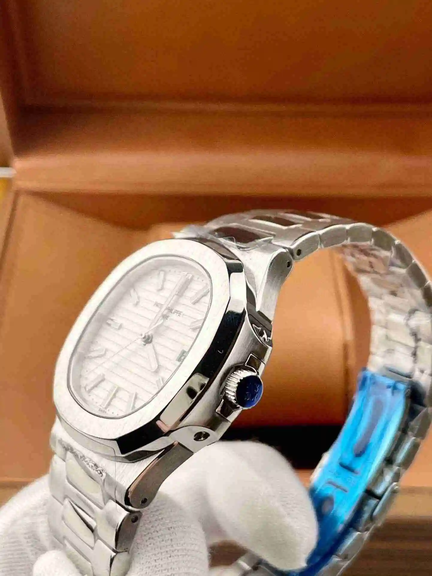 General Watches Patek Philippe Watch Men's Watch Paired with Original Fully Automatic Mechanical Movement Top Grade 316 Precision Steel Case Case with Mineral Super Strong Mirror Diameter 42mm KK03550 1 view 5