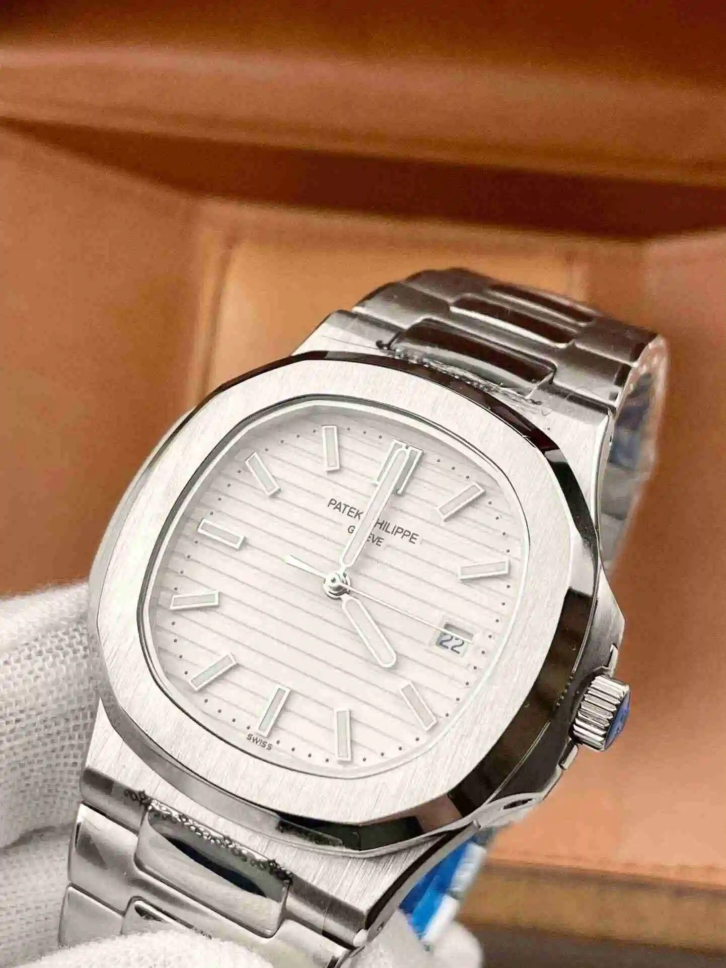 General Watches Patek Philippe Watch Men's Watch Paired with Original Fully Automatic Mechanical Movement Top Grade 316 Precision Steel Case Case with Mineral Super Strong Mirror Diameter 42mm KK03550 1 view 6