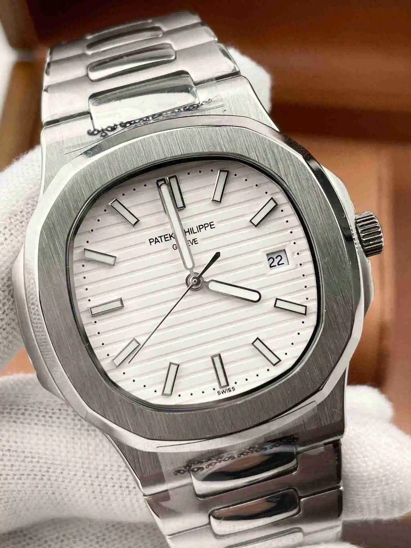 General Watches Patek Philippe Watch Men's Watch Paired with Original Fully Automatic Mechanical Movement Top Grade 316 Precision Steel Case Case with Mineral Super Strong Mirror Diameter 42mm KK03550 1 view 8