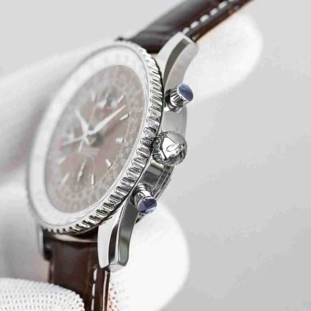 General Watches Breitling Watch Men's Watch Paired with Original Fully Automatic Mechanical Movement Top Grade 316 Precision Steel Case with Mineral Super Strong Mirror Diameter 43mm KK014500 view 5