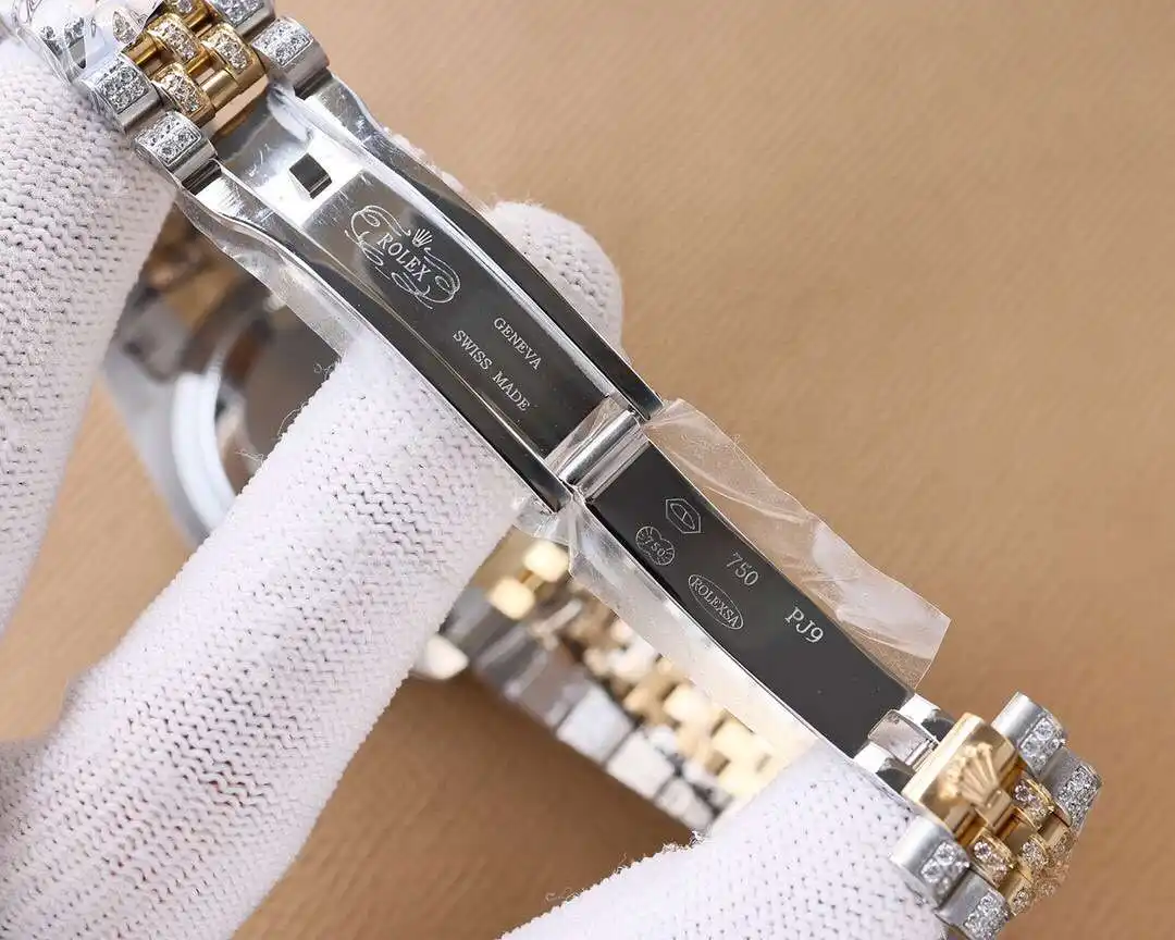 General Watches Role@lux men's watch with original fully automatic mechanical movement, top 316 stainless steel case and strap, mineral super mirror, diameter 41mm KK08800 view 3
