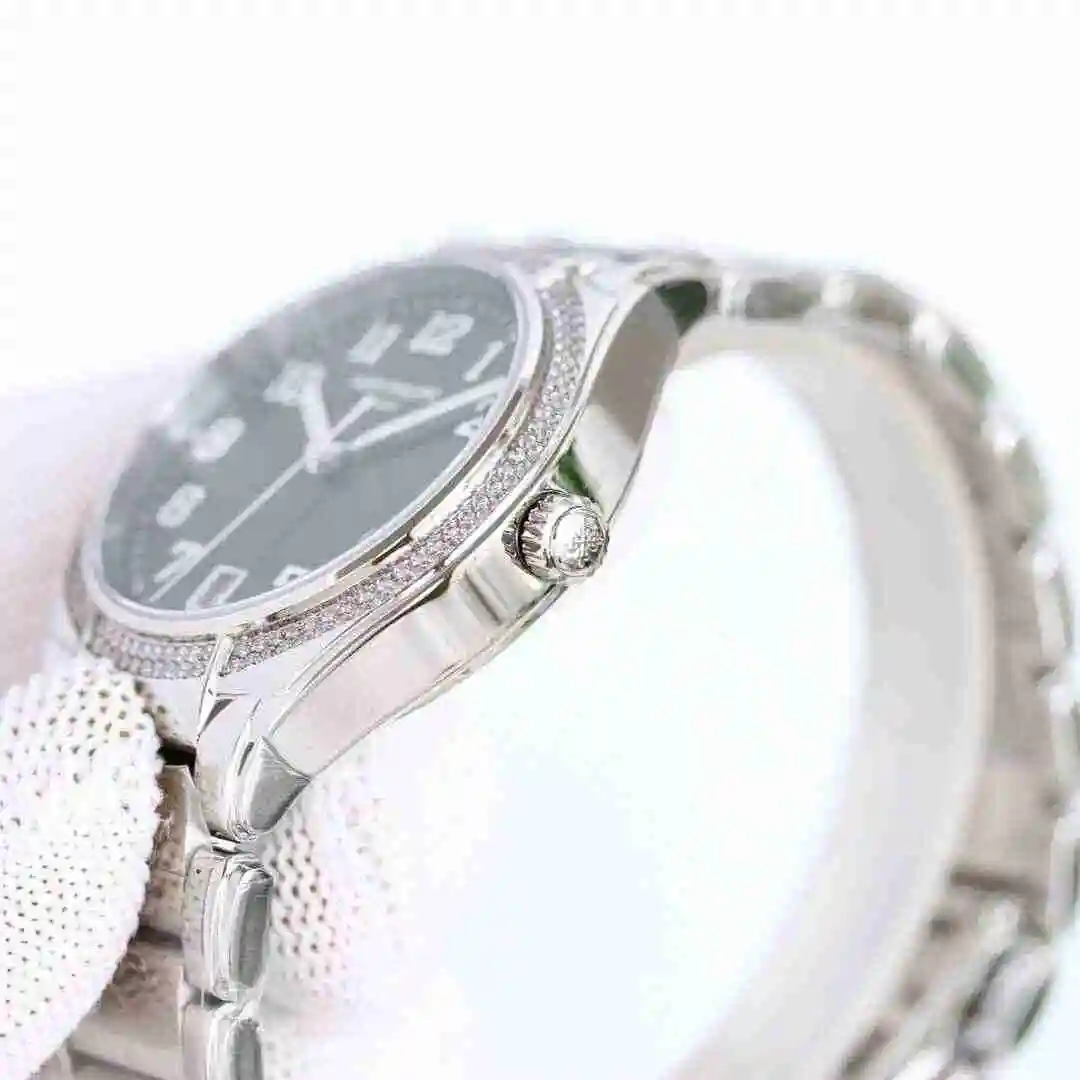 General Watches Patek Philippe Watch Women's Watch Paired with Original Fully Automatic Mechanical Movement Top Grade 316 Precision Steel Case with Mineral Super Strong Mirror Diameter 38mm kk view 4