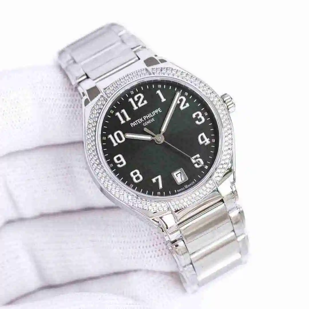 General Watches Patek Philippe Watch Women's Watch Paired with Original Fully Automatic Mechanical Movement Top Grade 316 Precision Steel Case with Mineral Super Strong Mirror Diameter 38mm kk view 5