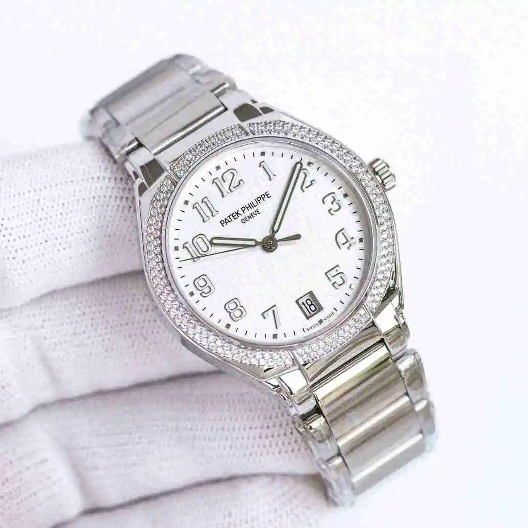 General Watches Patek Philippe Watch Women's Watch Paired with Original Fully Automatic Mechanical Movement Top Grade 316 Precision Steel Case with Mineral Super Strong Mirror Diameter 38mm kk view 9