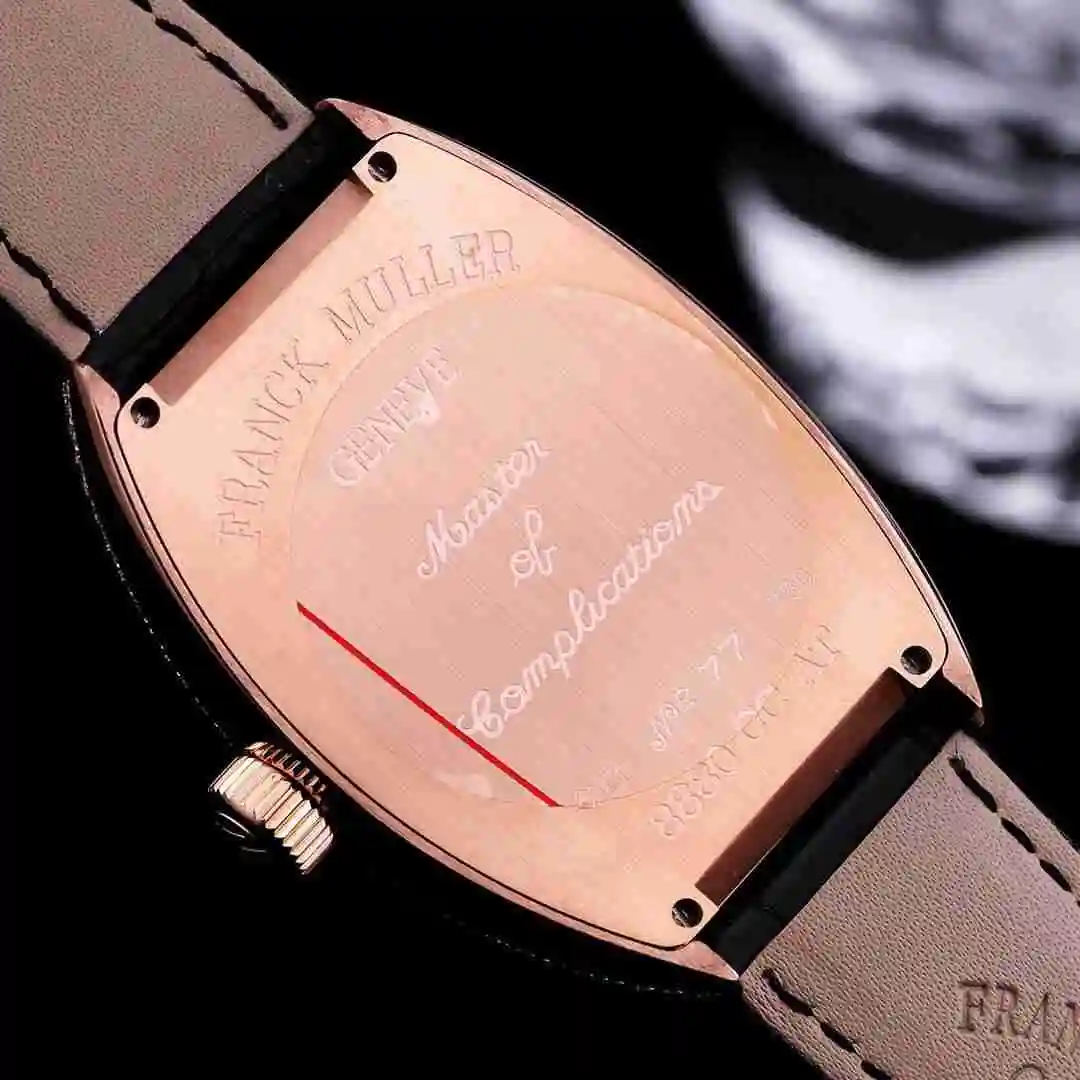 General Watches Franck Muller Frank Watch Men's Watch Paired with Original Fully Automatic Mechanical Movement Top Grade 316 Precision Steel Case with Mineral Super Strong Mirror Diameter 40mm KK04250 view 3
