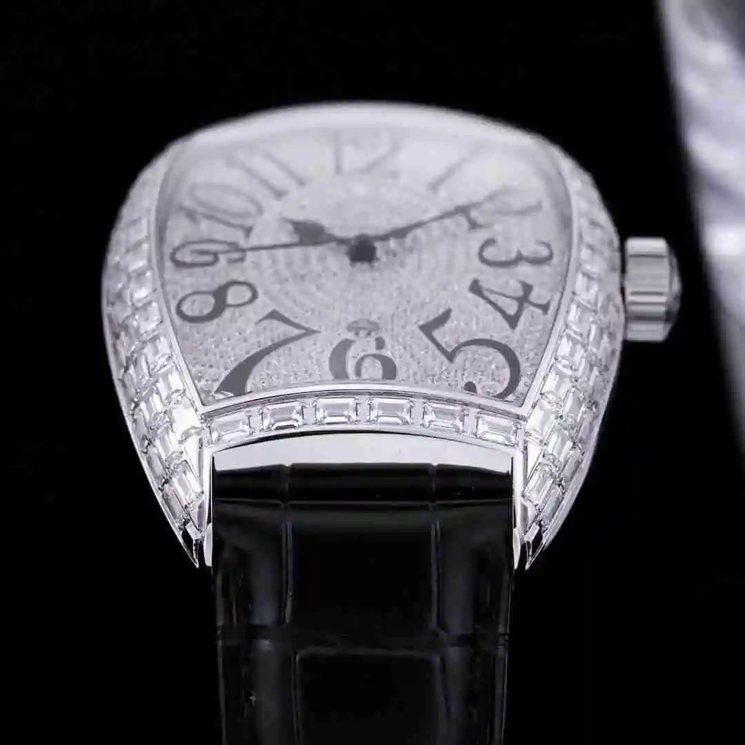General Watches Franck Muller Frank Watch Men's Watch Paired with Original Fully Automatic Mechanical Movement Top Grade 316 Precision Steel Case with Mineral Super Strong Mirror Diameter 40mm KK04250 view 5