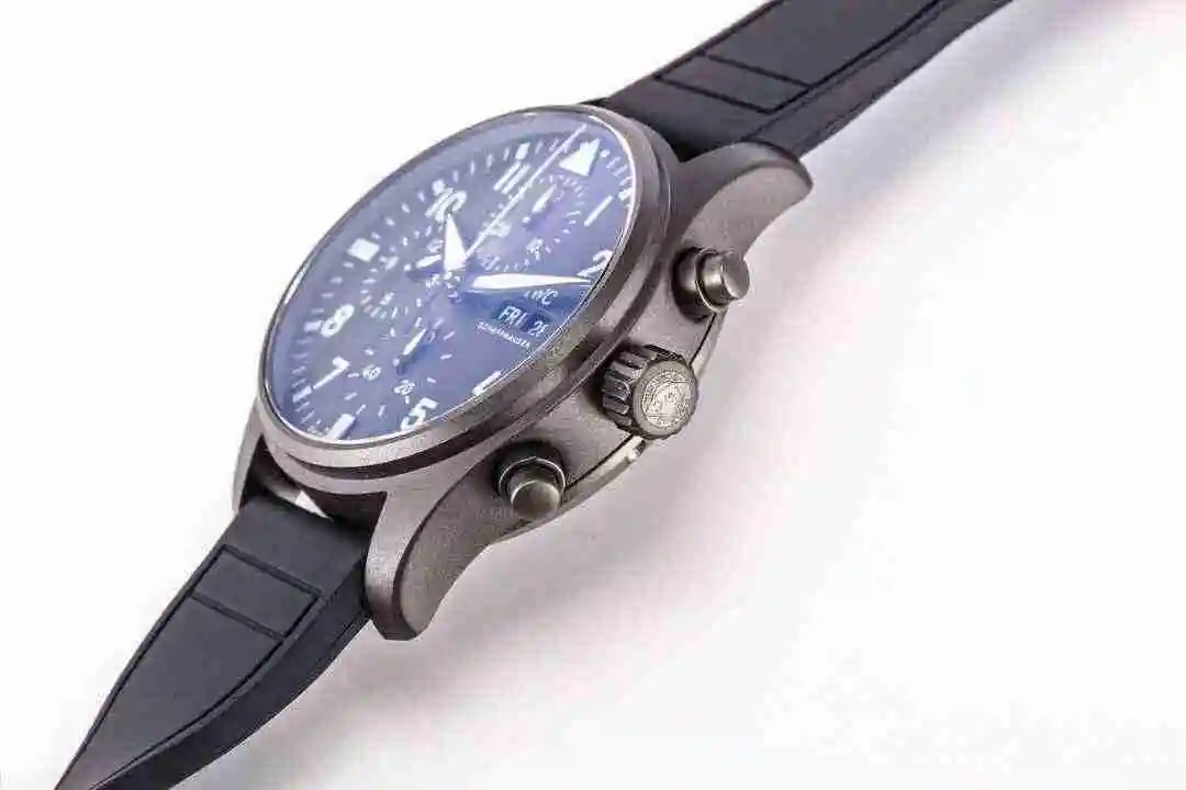 General Watches IWC Wanguo Watch Men's Watch Paired with Original Fully Automatic Mechanical Movement Top Grade 316 Precision Steel Case with Mineral Super Strong Mirror Diameter 41mm KK view 5