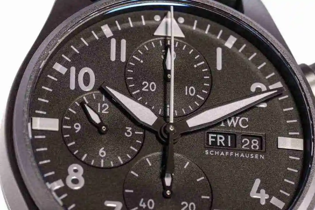 General Watches IWC Wanguo Watch Men's Watch Paired with Original Fully Automatic Mechanical Movement Top Grade 316 Precision Steel Case with Mineral Super Strong Mirror Diameter 41mm KK view 6
