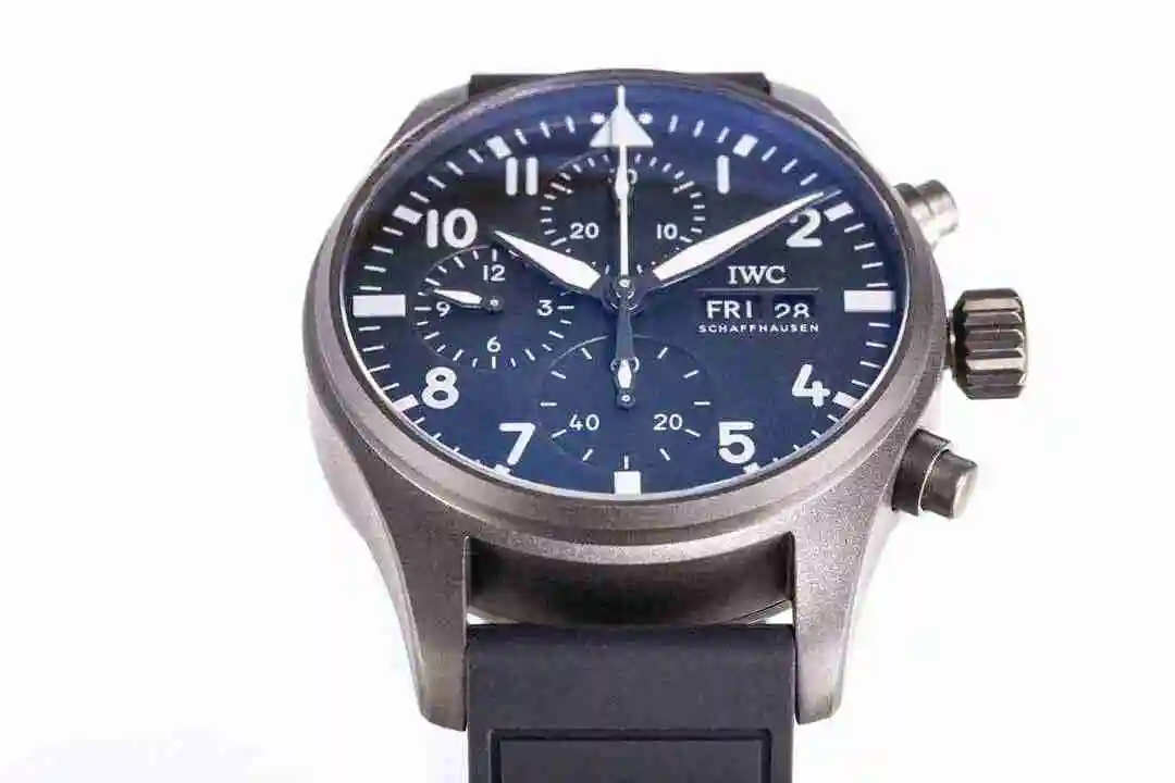 General Watches IWC Wanguo Watch Men's Watch Paired with Original Fully Automatic Mechanical Movement Top Grade 316 Precision Steel Case with Mineral Super Strong Mirror Diameter 41mm KK view 7