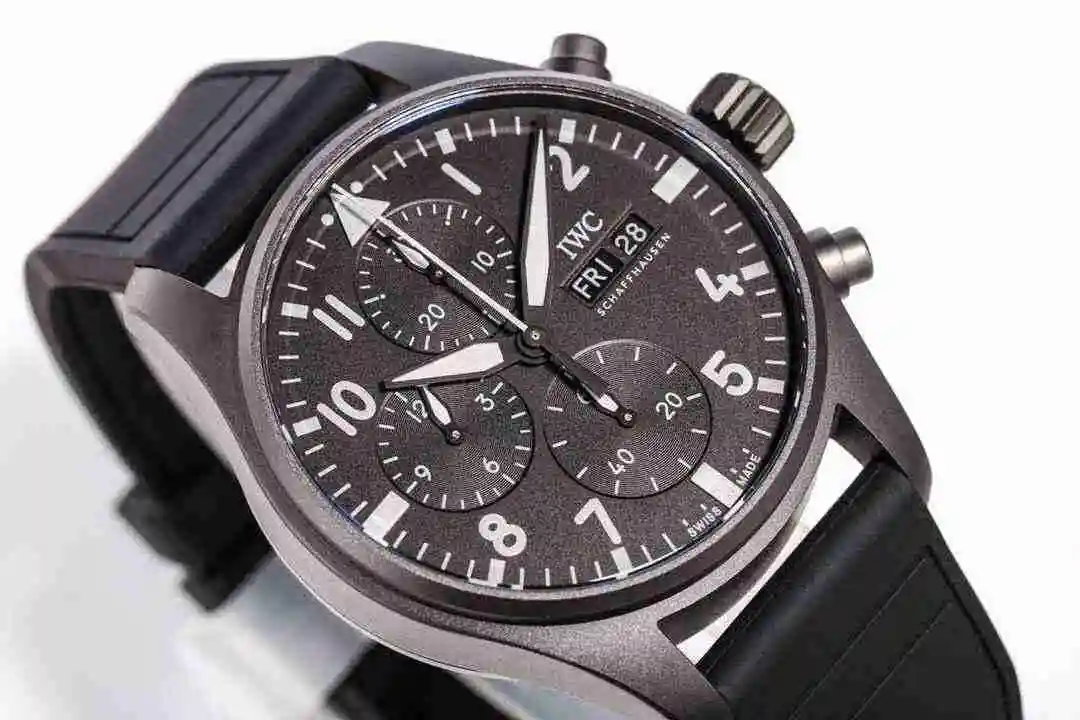 General Watches IWC Wanguo Watch Men's Watch Paired with Original Fully Automatic Mechanical Movement Top Grade 316 Precision Steel Case with Mineral Super Strong Mirror Diameter 41mm KK view 8
