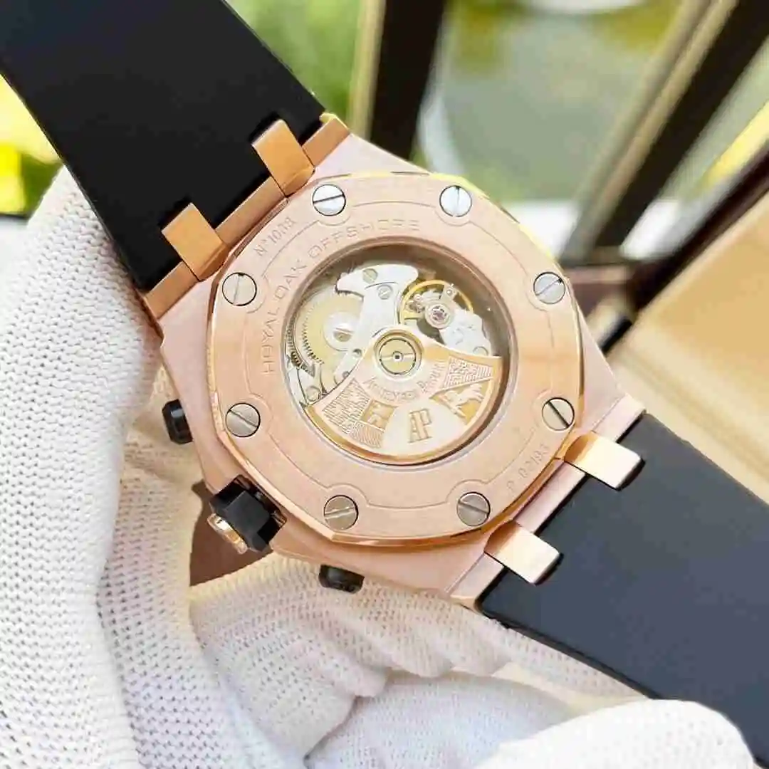 General Watches Audemars Piguet Aibi Watch Men's Watch Paired with Original Fully Automatic Mechanical Movement, Top Grade 316 Precision Steel Case with Mineral Super Strong Mirror Diameter 44mm KK05850 view 3