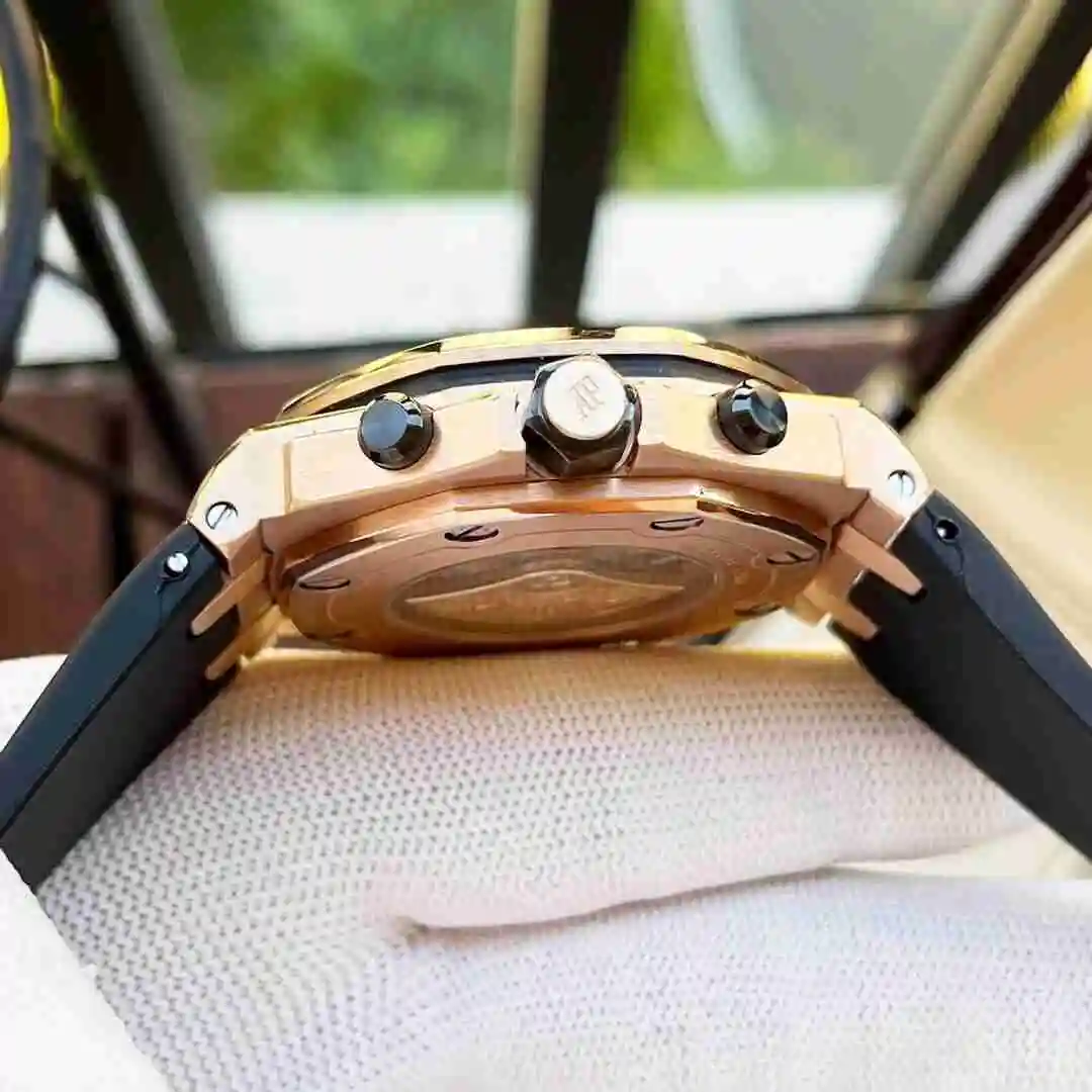 General Watches Audemars Piguet Aibi Watch Men's Watch Paired with Original Fully Automatic Mechanical Movement, Top Grade 316 Precision Steel Case with Mineral Super Strong Mirror Diameter 44mm KK05850 view 4